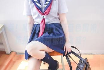 套图来袭！喵糖映画最新蓝色厨娘，谁能抗拒这样甜蜜的诱惑？