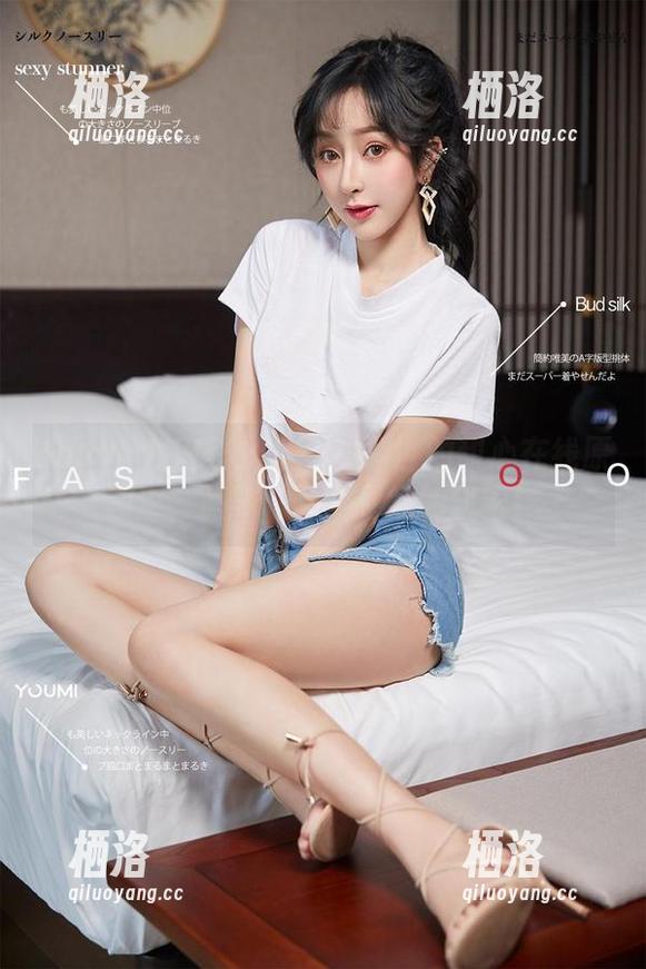 YouMi尤蜜荟 - 从抖娘利世的甜心在线原图中，品味一丝不寻常的甜蜜！