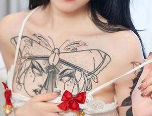 秀人网 – 俞漫的黑色风情，无圣光加持，美图三部曲！