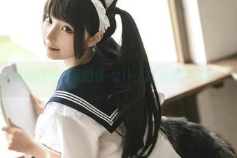 蠢沫沫宛如旧电影里的仆-女仆，高清图片记录了这一切