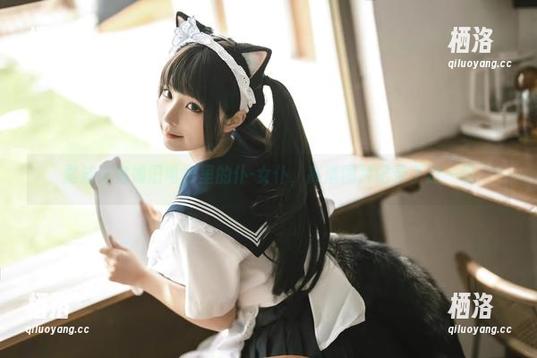 蠢沫沫宛如旧电影里的仆-女仆，高清图片记录了这一切